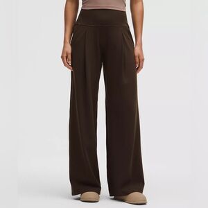 lululemon athletica Dark Brown Wide-Leg Pants